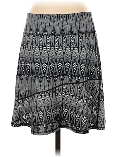 Pre-owned Prana Casual Skirt In Black