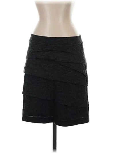 Pre-owned Prana Casual Skirt In Black