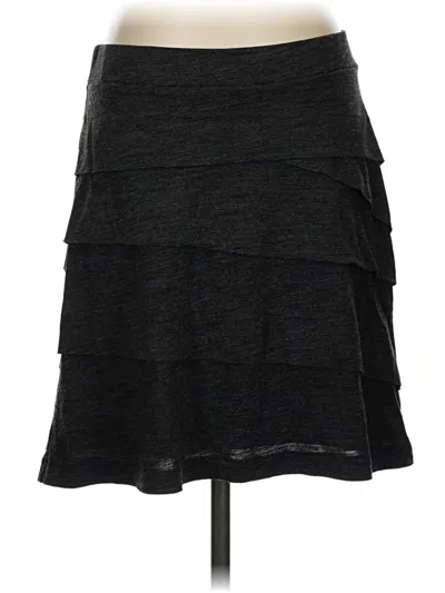 Pre-owned Prana Casual Skirt In Black