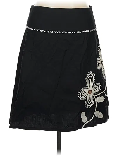 Pre-owned Prana Casual Skirt In Black