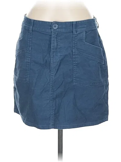 Pre-owned Prana Casual Skirt In Blue