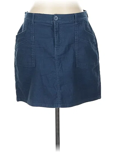 Pre-owned Prana Casual Skirt In Blue
