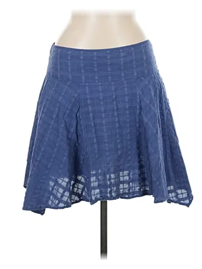 Pre-owned Prana Casual Skirt In Blue