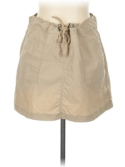 Pre-owned Prana Casual Skirt In Brown