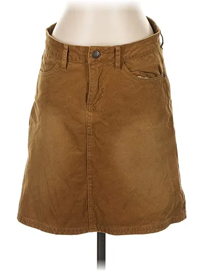 Pre-owned Prana Casual Skirt In Brown