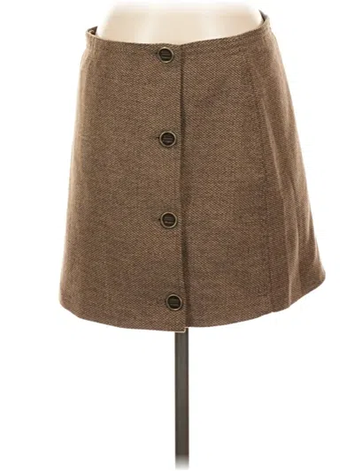Pre-owned Prana Casual Skirt In Brown