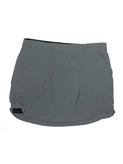 Pre-owned Prana Casual Skirt In Gray