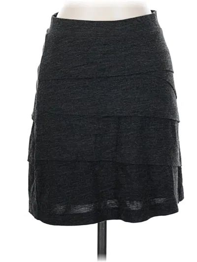 Pre-owned Prana Casual Skirt In Gray
