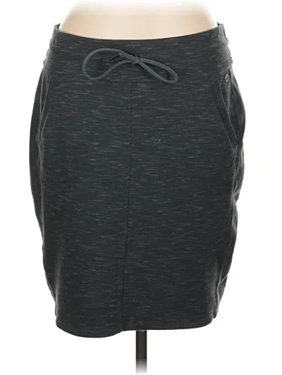 Pre-owned Prana Casual Skirt In Gray