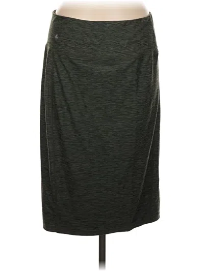 Pre-owned Prana Casual Skirt In Gray