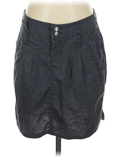 Pre-owned Prana Casual Skirt In Gray