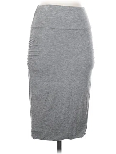 Pre-owned Prana Casual Skirt In Gray
