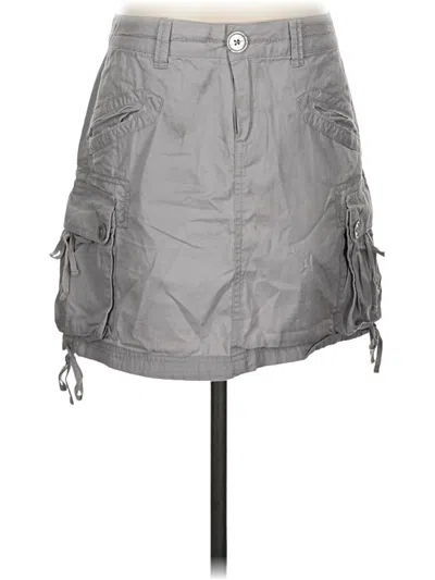 Pre-owned Prana Casual Skirt In Gray