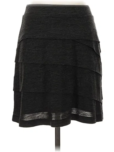 Pre-owned Prana Casual Skirt In Gray