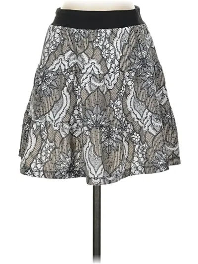 Pre-owned Prana Casual Skirt In Gray