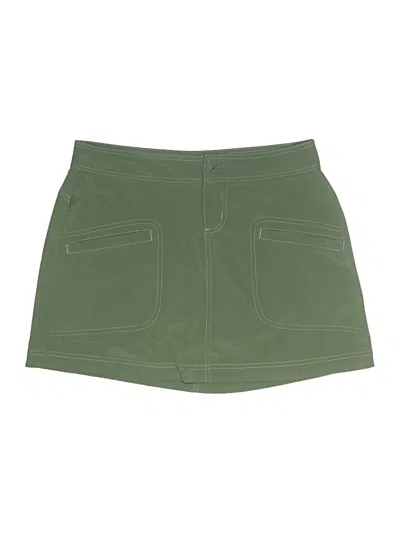 Pre-owned Prana Casual Skirt In Green