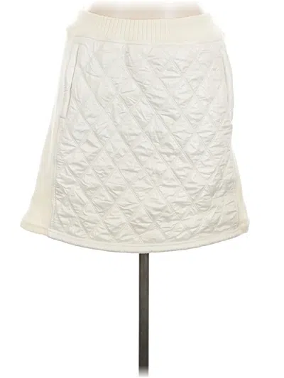 Pre-owned Prana Casual Skirt In Ivory