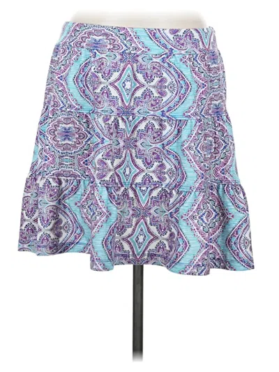Pre-owned Prana Casual Skirt In Purple