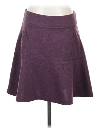 Pre-owned Prana Casual Skirt In Purple