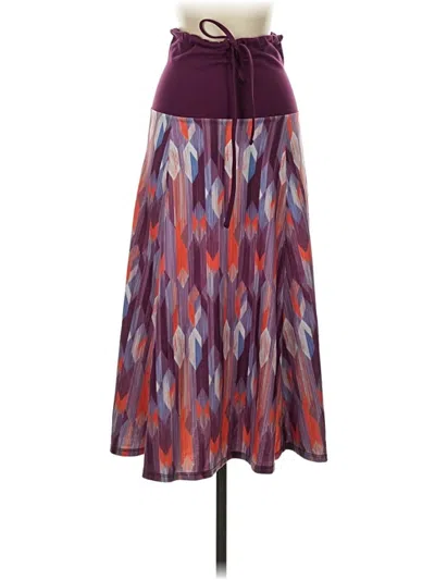 Pre-owned Prana Casual Skirt In Purple