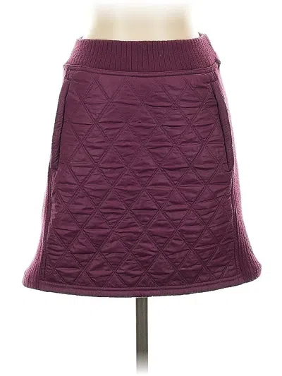 Pre-owned Prana Casual Skirt In Purple