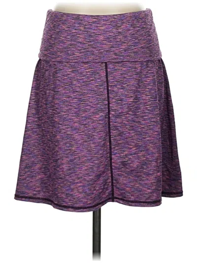 Pre-owned Prana Casual Skirt In Purple