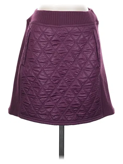 Pre-owned Prana Casual Skirt In Purple