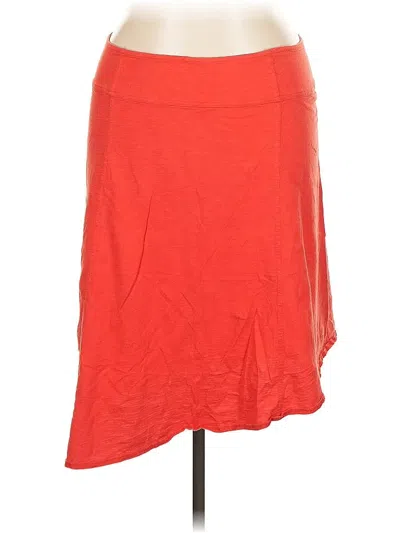 Pre-owned Prana Casual Skirt In Red