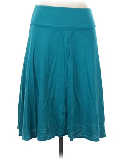 Pre-owned Prana Casual Skirt In Teal