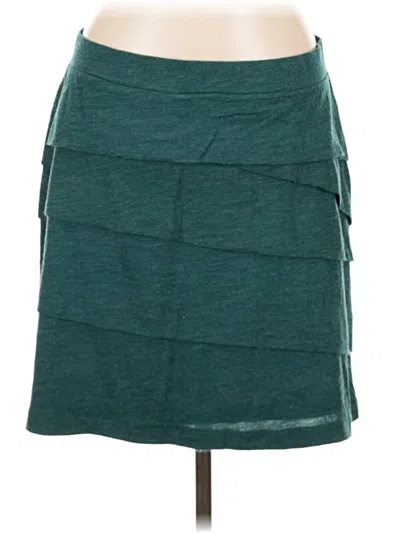 Pre-owned Prana Casual Skirt In Teal