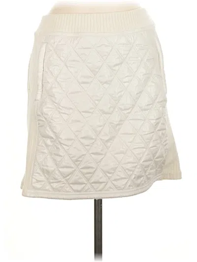 Pre-owned Prana Casual Skirt In White