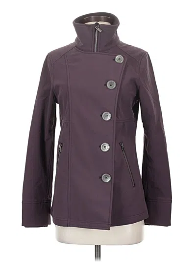 Pre-owned Prana Coat In Purple
