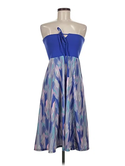 Pre-owned Prana Cocktail Dress In Blue
