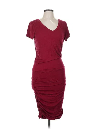 Pre-owned Prana Cocktail Dress In Burgundy