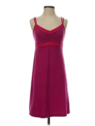 Pre-owned Prana Cocktail Dress In Burgundy