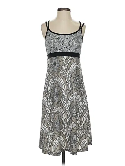 Pre-owned Prana Cocktail Dress In Gray