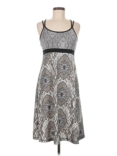 Pre-owned Prana Cocktail Dress In Gray