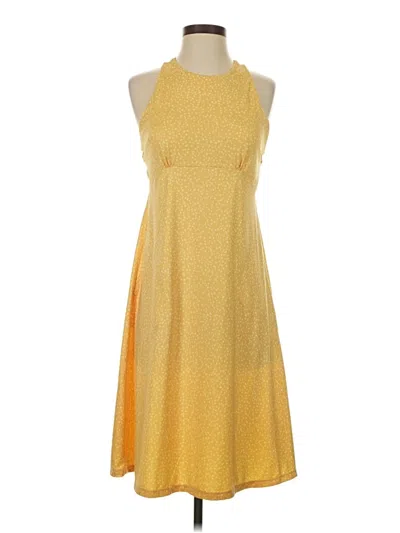Pre-owned Prana Cocktail Dress In Yellow