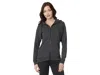 Prana Cozy Up Jacket Women's Charcoal Heather Full Zup Hooded Active Ddr347 In Multi