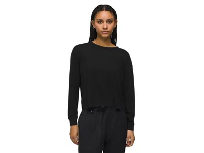 Prana Cozy Up Long Sleeve Crew In Blue