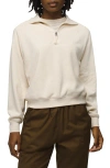 Prana Cozy Up Pullover In Canvas Heather