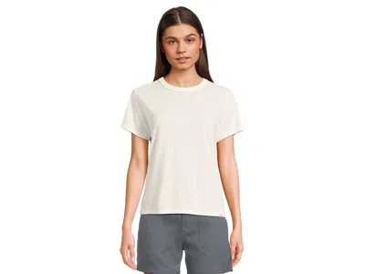 Prana Cozy Up Ss Crew In White