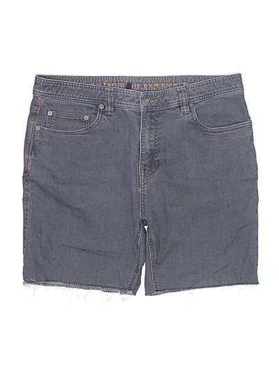 Pre-owned Prana Denim Shorts In Gray