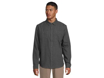 Prana Dolberg Flannel Shirt In Gray