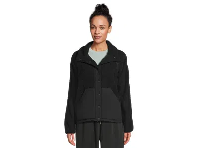 Prana Encinitas Fleece Jacket In Black
