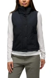Prana Encinitas Quilted Vest In Blue