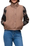 Prana Encinitas Quilted Vest In Brown