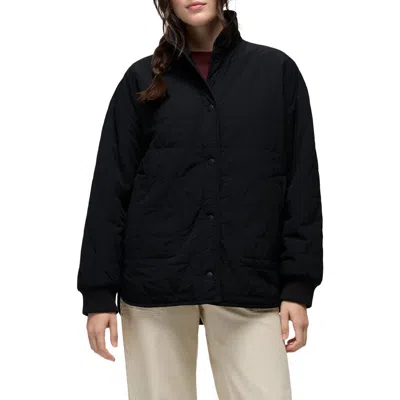 Prana Encinitas Reversible Coat In Black