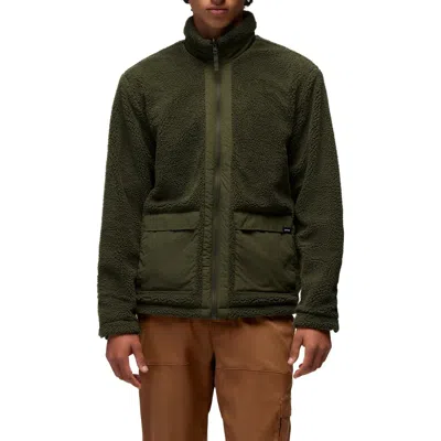 Prana Encinitas Reversible Jacket In Cargo Green