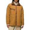 Prana Encinitas Water Repellent Quilted Field Coat In Earthbound